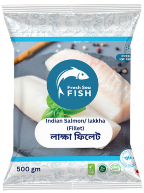 Fresh Sea Fish Lakkha Fillet 500g±50g