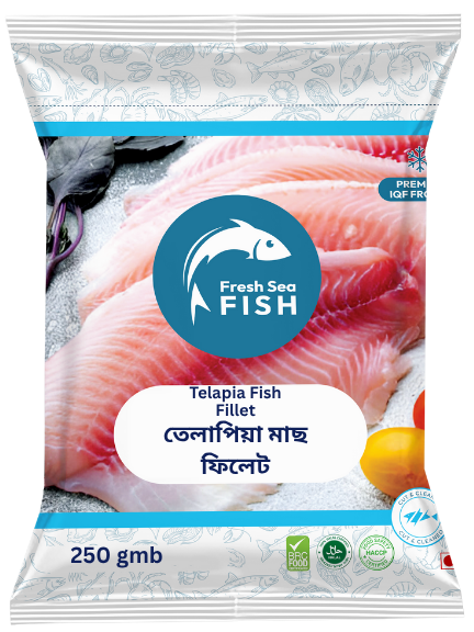 Telapia Fish Fillet Pack 250g (+/-10g)