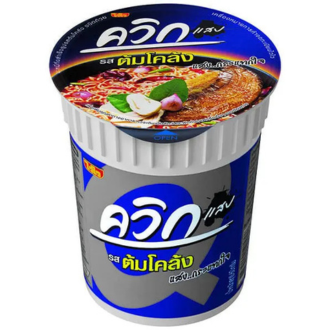 Wai Wai Instant Noodles Cup Quick Tom Klong Flavour 60g