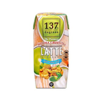 137 Degrees The Fresh Matcha Green Tea Latte With Walnut Milk 180ml