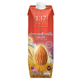 137 Degrees Real Almond Milk With Malt 1000ml