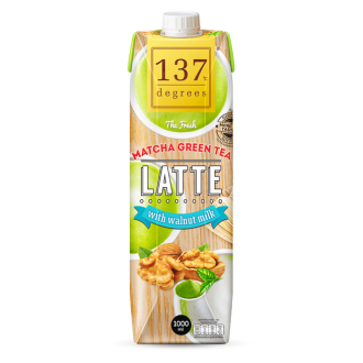 137 Degrees The Fresh Matcha Green Tea Latte With Walnut Milk 1000ml