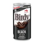 Ajinomoto Birdy BLACK Less Sugar Ready To Drink Coffee170ml (1pcs)