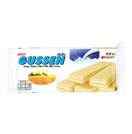 Euro Gussen Crispy Wafers Filled With Milk Cream 22gm