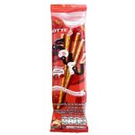 Lotte Toppo Vanilla Pretzel Stick With Strawberry Cream 11gm