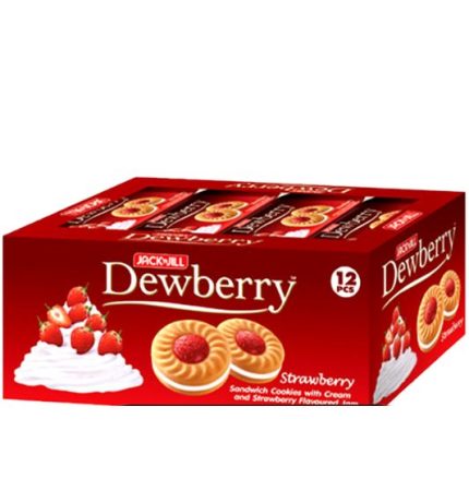Dewberry Sandwich Cookies With Strawberry Jam Flavoured 324gm