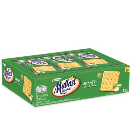 MAYORA Malkist Coconut Flakes 336gm 12 pcs