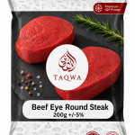 Taqwa Beef Eye Round Steak 200g +/-5%