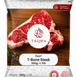 Taqwa Beef T-Bone Steak 300g +/-5%
