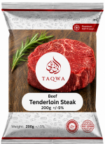 Taqwa Beef Tenderloin Steak 200g +/-5%