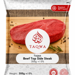 Taqwa Beef Top Side Steak 300g +/-5%