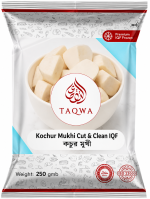 Taqwa Agro Kochur Mukhi IQF Cut & Clean 250GM ± 10